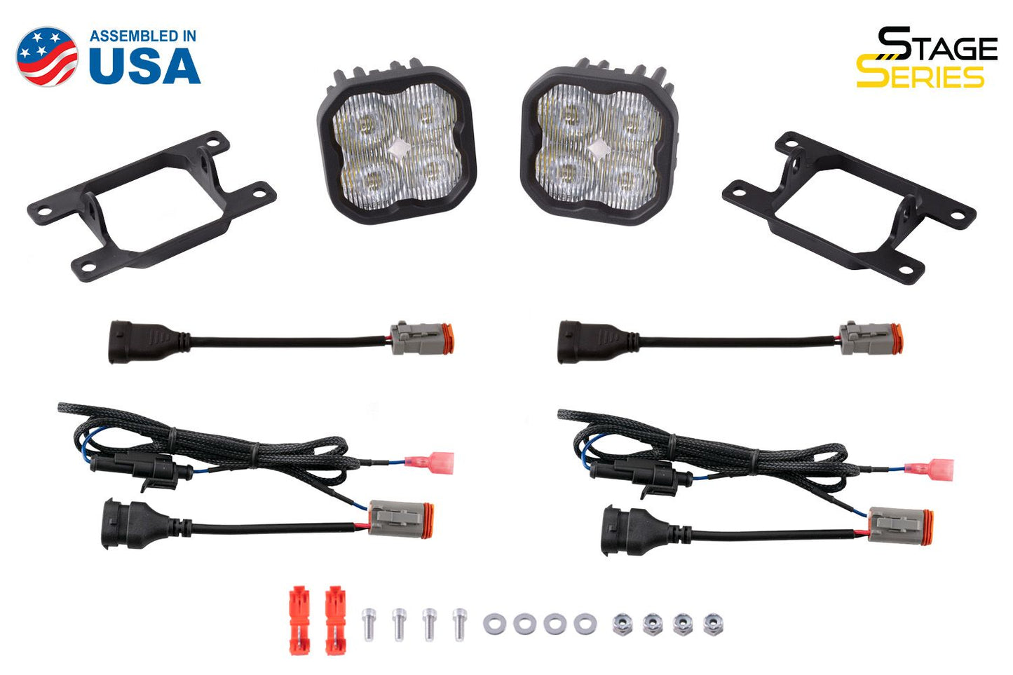 Diode Dynamics SS3 LED Pods: 2019-2023 Ram 1500 with oem halogen fog lights