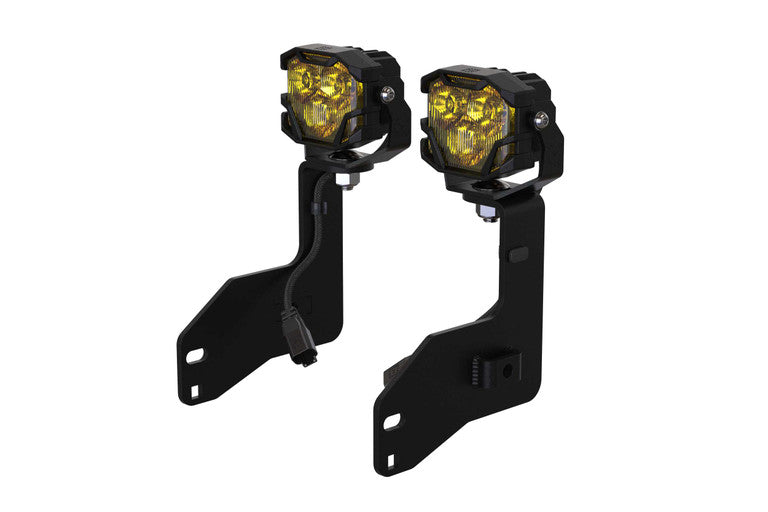 MORIMOTO 4BANGER LED A-PILLAR SYSTEM/DITCH LIGHTS: FORD F250/F350/F450 SUPER DUTY 2011-2016