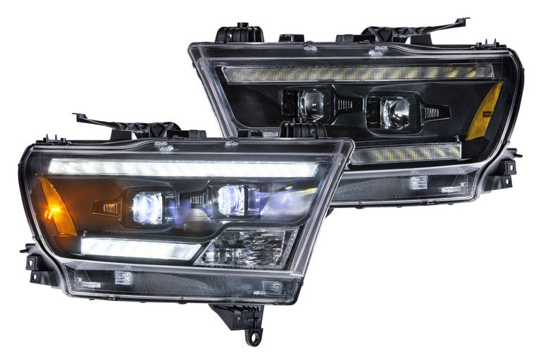 DODGE RAM 1500 (2019-2023): Morimoto XB HYBRID LED HEADLIGHTS