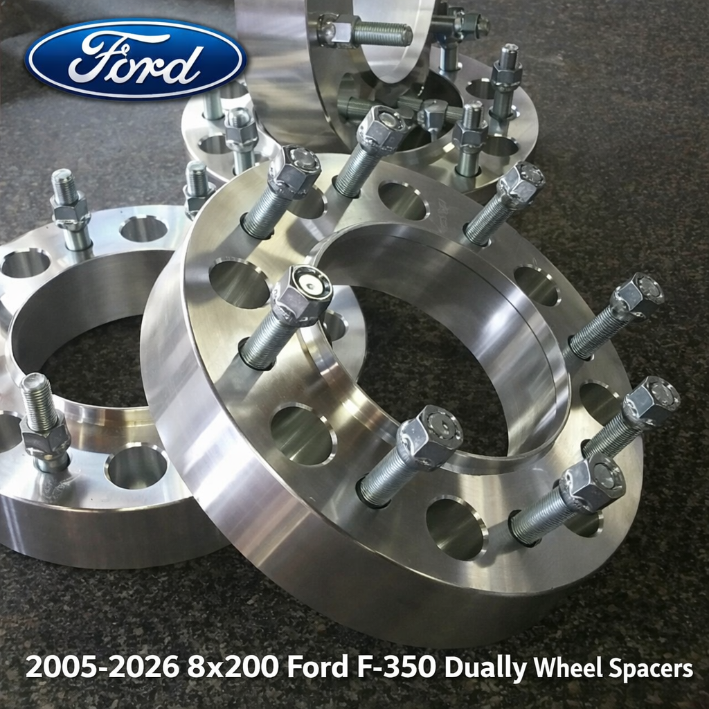 Shifted Industries Dually 8x200 Wheel Spacers 2005-2026 Ford F350