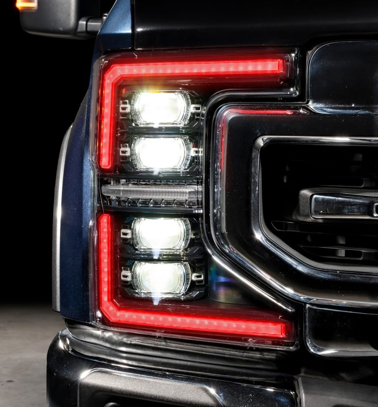Morimoto XRGB EVO LED Projector Headlights : 2020-2022 Ford F250/F350/F450 Super Duty