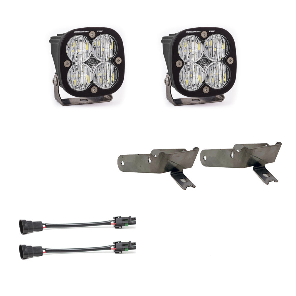 Ford Squadron 2.0 Fog Pocket Light Kit Ford 1999-2010 F250/350 Super Duty