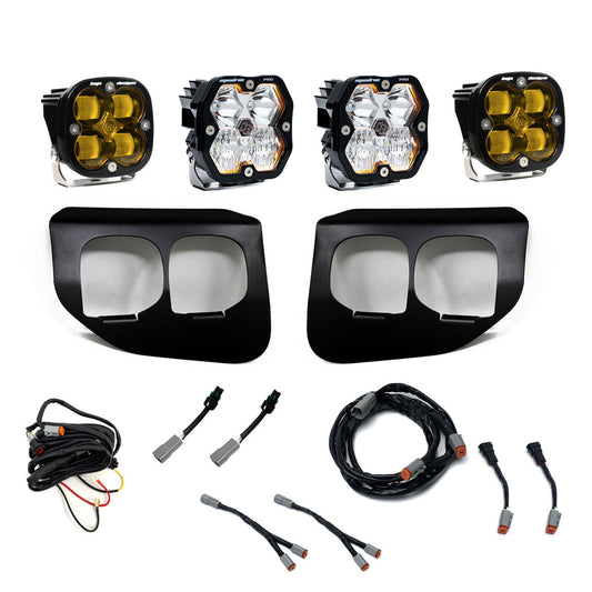 Ford Squadron 2.0 / SAE Fog Pocket Light Kit Ford 2020-2022 F250/350 Super Duty