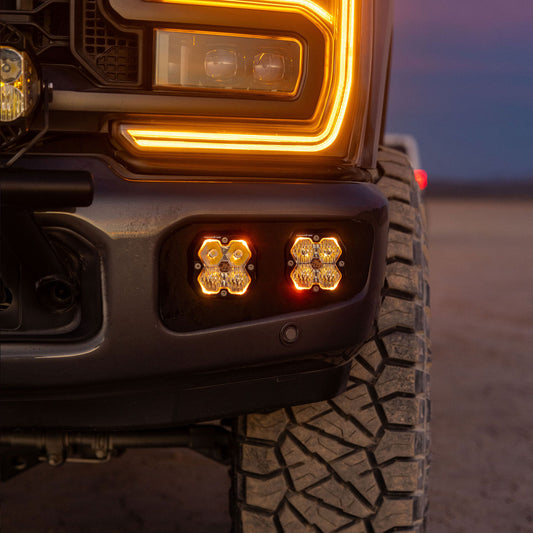 Ford Squadron 2.0 Dual Fog Pocket Light Kit Ford 2023-2026 F250/350 Super Duty