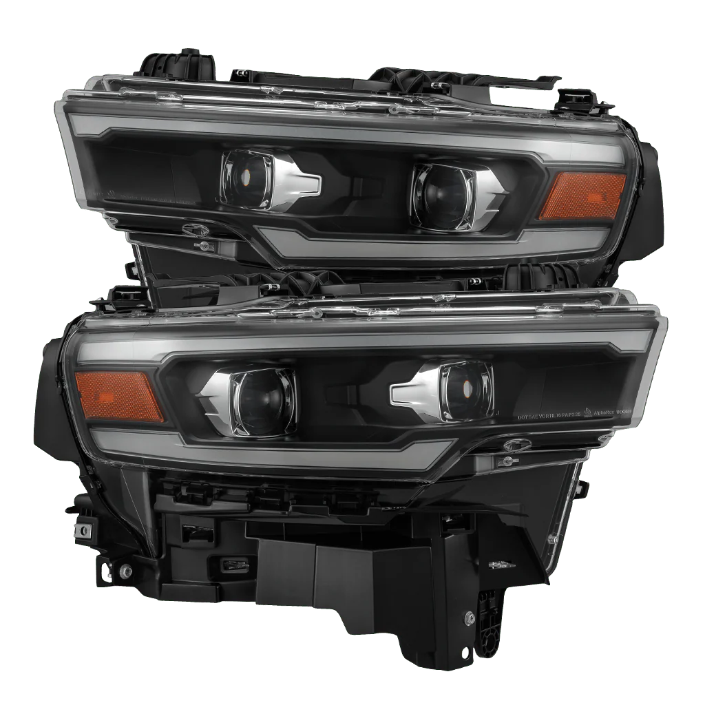 AlphaRex Luxx-Series LED Headlights : Dodge Ram 1500 (2025-2026)
