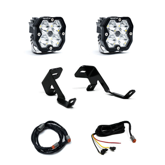 2015-2020 Ford F150 / 2017-2020 Raptor Baja Designs Squadron 2.0 Sport A-Pillar Ditch Light Kit