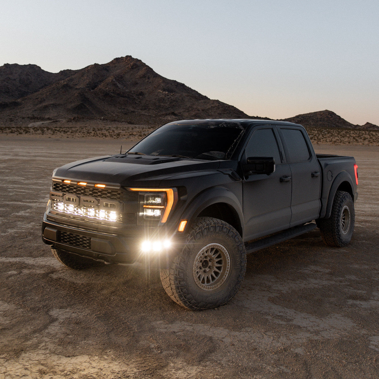 2021-2026 Ford Raptor Baja Designs Squadron 2.0 Behind The Grille Light Kit