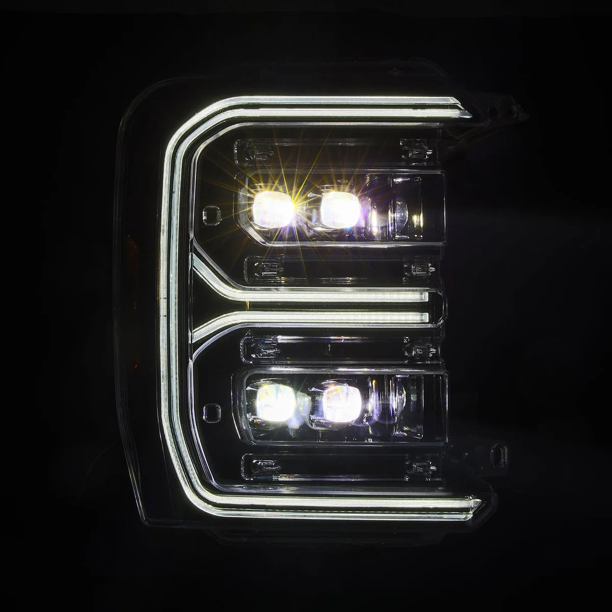AlphaRex Nova-Series LED Headlights: Ford Super Duty F250/F350/F450 (2023+)