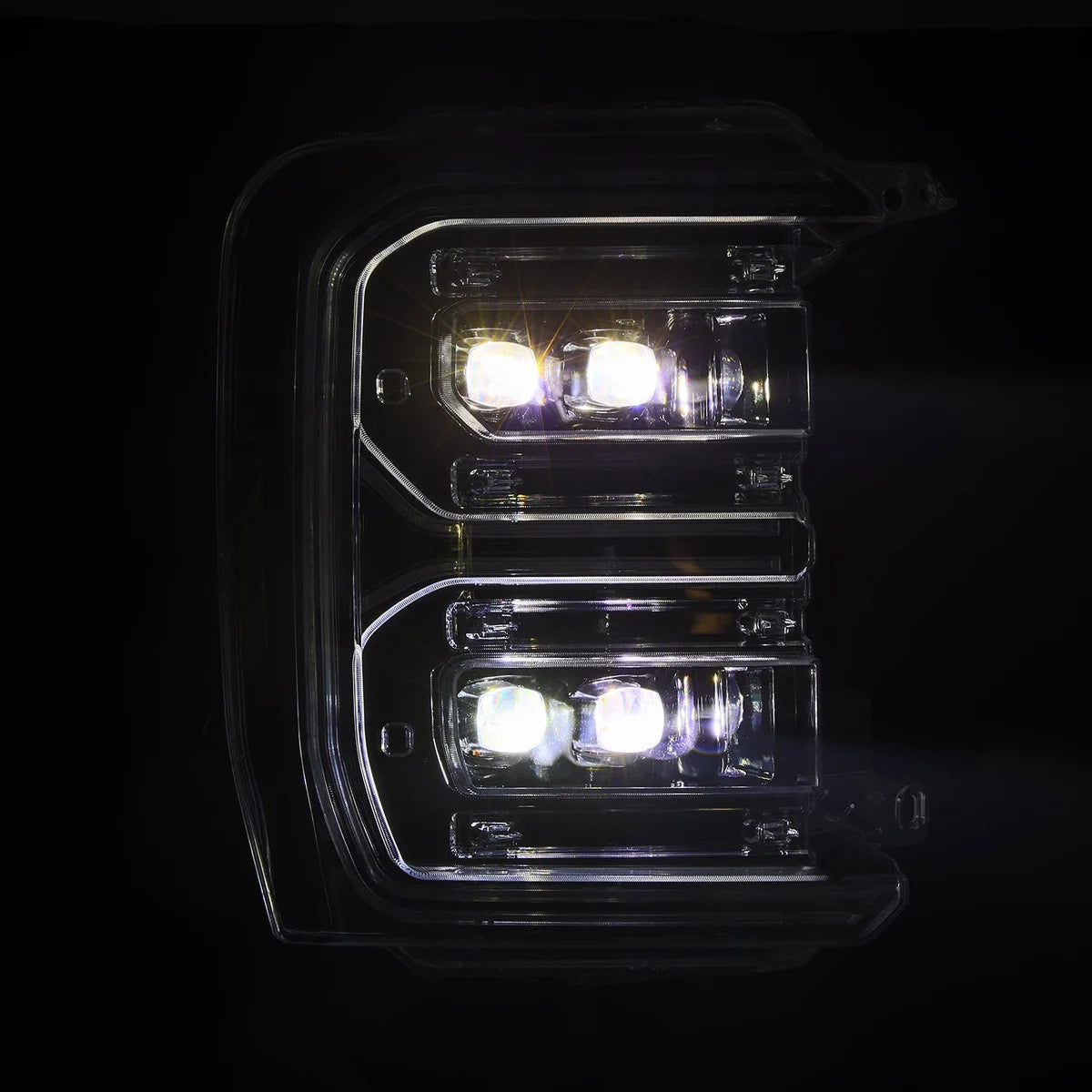 AlphaRex Nova-Series LED Headlights: Ford Super Duty F250/F350/F450 (2023+)
