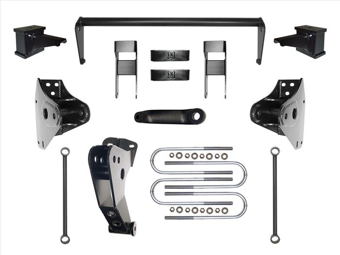 ICON 2000-04 Ford F250/F350, 4.5" Lift Suspension System, Hanger & Block