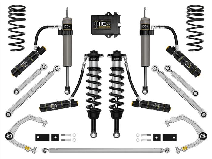 ICON 2023-2024 Toyota Sequoia, 3-4.5" Lift, Stage 12 Suspension System, Billet