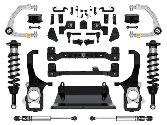 ICON 2022-2023 Toyota Tundra, 6" Lift Stage 2 Suspension System with Billet Upper Control Arms