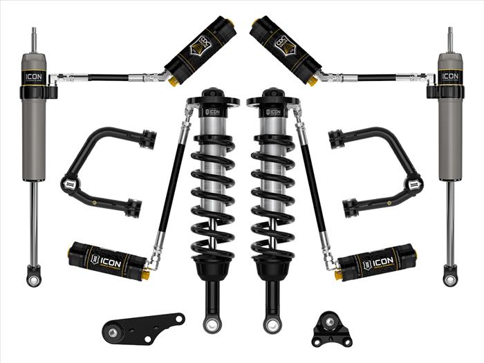 ICON 2024 Toyota Tacoma 1.25-3" Lift, Stage 5 Suspension System, Tubular UCA