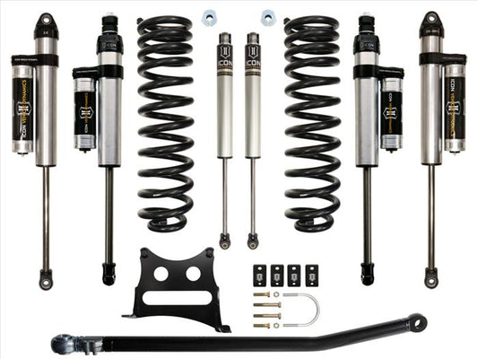 ICON 2005-2016 Ford F-250/F-350 Super Duty 4WD Diesel, 2.5" Lift, Stage 4 Suspension System