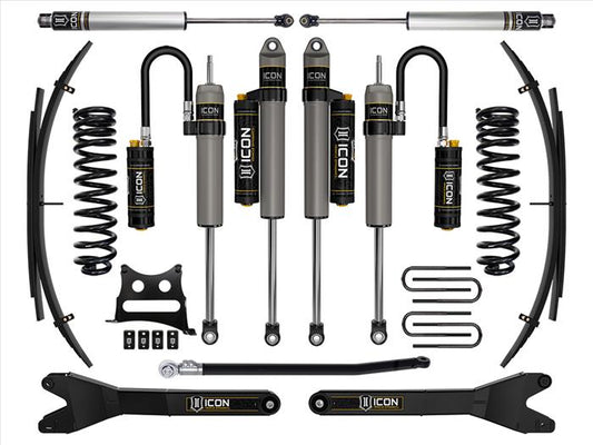 ICON 2011-2016 Ford F-250/F-350 Super Duty 4WD Diesel, 2.5" Lift, Stage 6 Suspension System w/ Expansion Packs