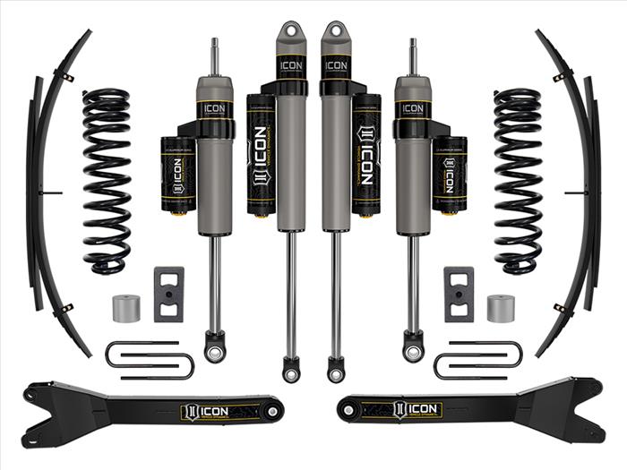 ICON 2023 Ford F-250/F-350 Super Duty 4WD Gas, 2.5" Lift, Stage 2 Suspension System w/ Radius Arms and Expansion Packs