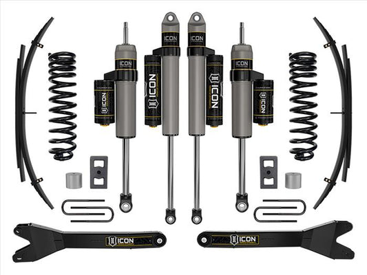 ICON 2023 Ford F-250/F-350 Super Duty 4WD Gas, 2.5" Lift, Stage 2 Suspension System w/ Radius Arms and Expansion Packs