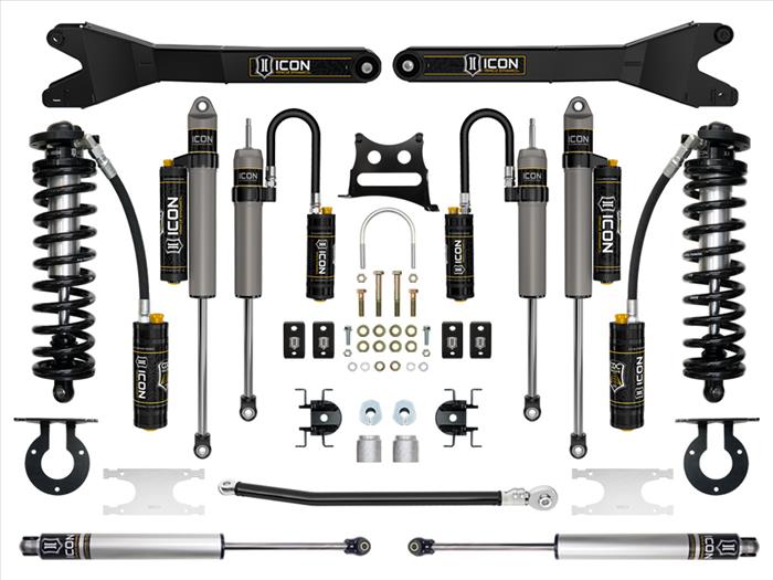 ICON 2005-2016 Ford F250/F350, 2.5-3" Lift, Stage 6 Coilover Conversion System