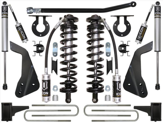 ICON 2008-2010 Ford F250/F350, 4-5.5" Lift, Stage 1 Coilover Conversion System