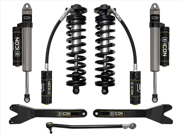 ICON 2023 Ford F-250/F-350 Super Duty 4WD, 2.5-3" Lift, Stage 3 Coilover Conversion System w/ Radius Arms