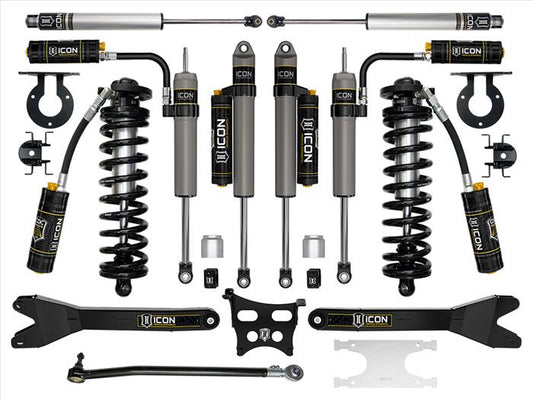 ICON 2023 Ford F-250/F-350 Super Duty 4WD, 2.5-3" Lift, Stage 5 Coilover Conversion System with Radius Arms