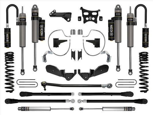 ICON 2023 Ford F-250/F-350 Super Duty 4WD Gas, 4.5" Lift, Stage 6 Suspension System