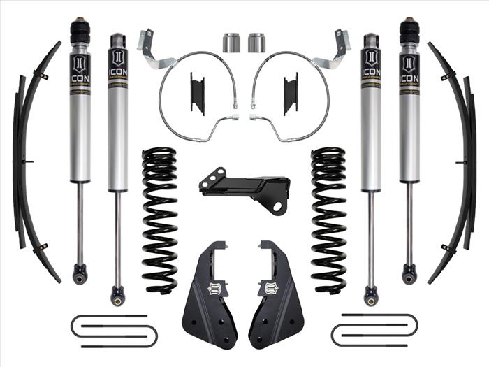ICON 2023 Ford F-250/F-350 Super Duty 4WD Diesel, 4.5" Lift, Stage 1 Suspension System w/ Expansion Packs