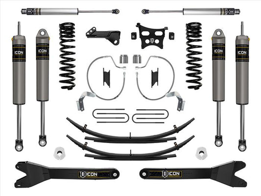 ICON 2023 Ford F-250/F-350 Super Duty 4WD Diesel, 4.5" Lift, Stage 3 Suspension System w/ Radius Arms & Expansion Packs