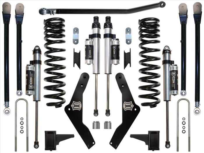 ICON 2011-2016 Ford F250/F350, 4.5" Lift, Stage 4 Suspension System