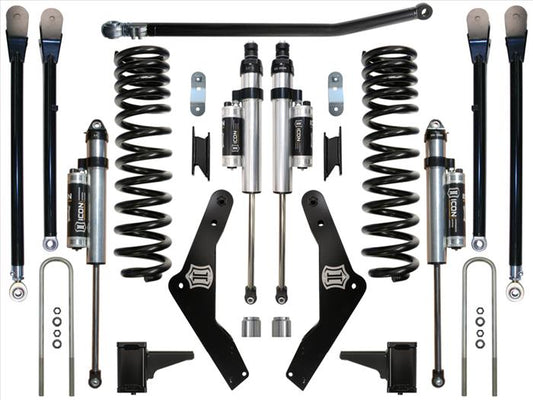 ICON 2011-2016 Ford F250/F350, 4.5" Lift, Stage 4 Suspension System