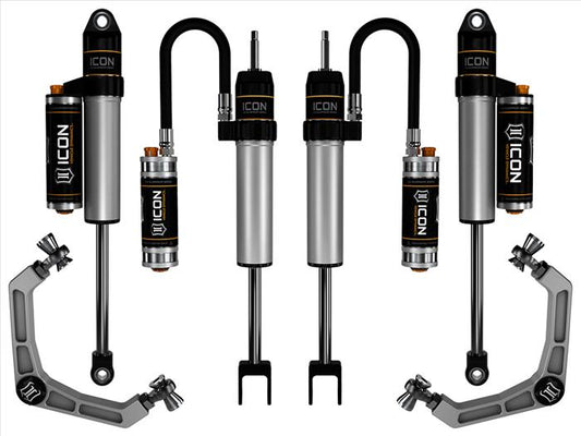 ICON 2020-Up GM 2500/3500 HD, 0-2" Lift, Stage 3 Suspension System, Billet UCA