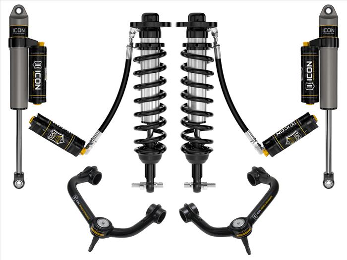 ICON 21-23 Ford F150 4WD, 0-2.75" Lift, Stage 5 Suspension System, Tubular UCA