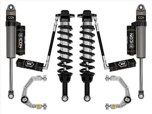 ICON 2021-2023 Ford F-150 4WD, 2.75-3.5" Lift, Stage 3 Suspension System, Billet UCA