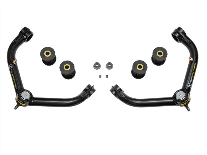 ICON 2001-10 GM 2500/3500 HD, Tubular Upper Control Arm Kit w/Delta Joint