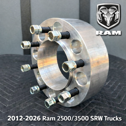 Shifted Industries 8x6.5 Wheel Spacers 2003-2026 Dodge/Ram 2500/3500
