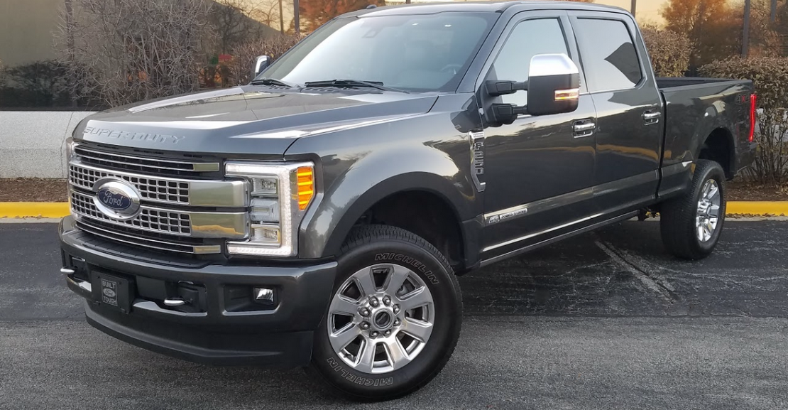 Ford F250/F350/F450 2017-2019 OEM Platinum Grille