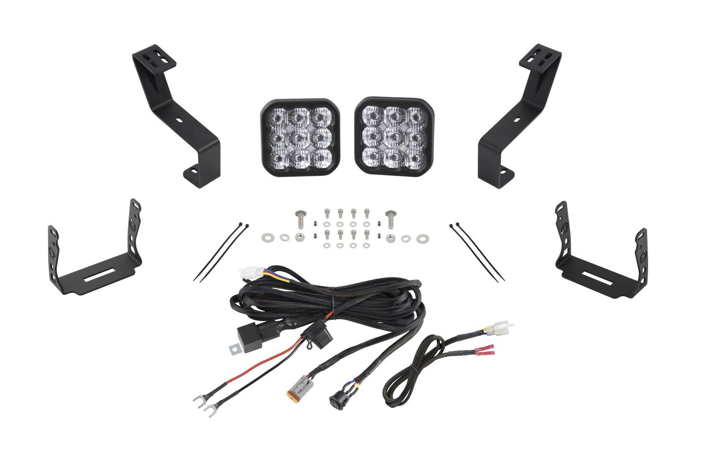Diode Dynamics SS5 Bumper LED Pod Light Kit for 2019-2023 Ram 1500