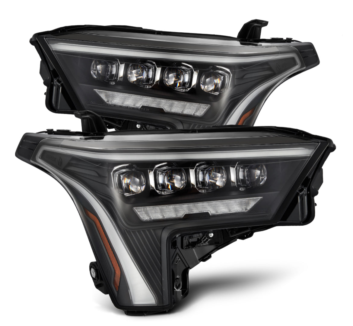 Genuine Toyota Headlight Extension Panel – Below Headlight – For Sequoia & Tundra (Non-Painted, Silver)