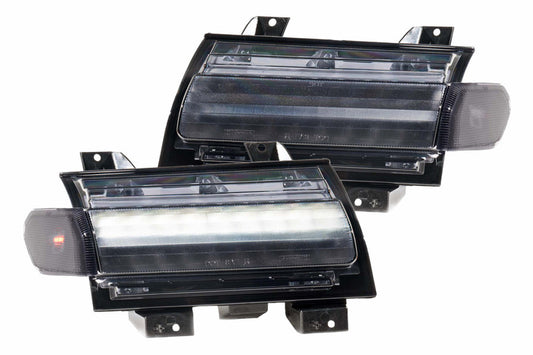 Morimoto Sequential LED Daytime Running Lights: Jeep Wrangler JL/Gladiator 2018-2023