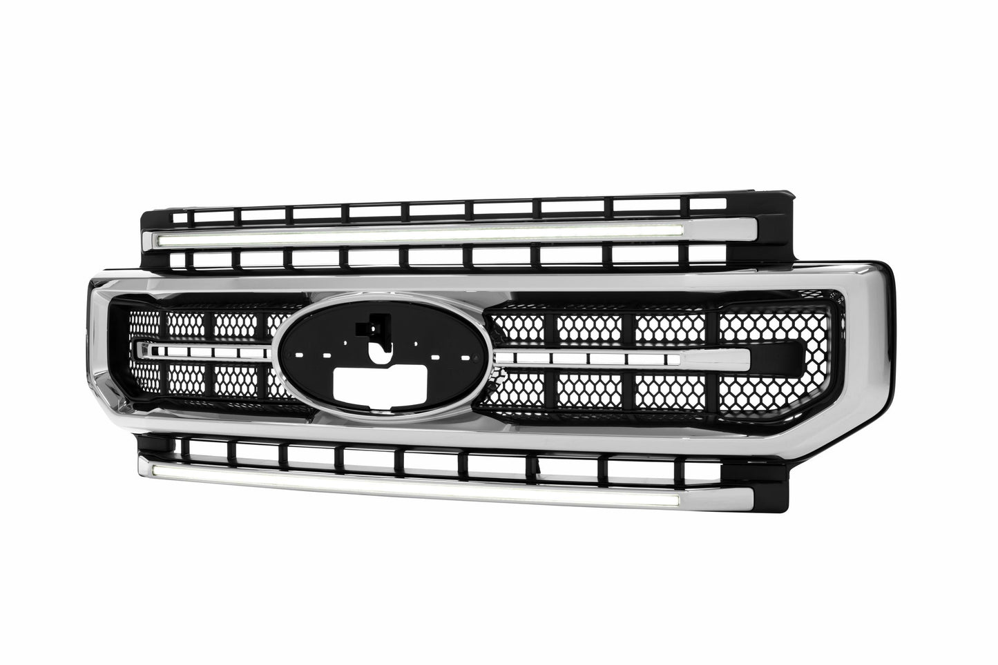 FORD SUPERDUTY F250/F350/F450 (2020-2022): MORIMOTO XBG LED DRL GRILLE (White or Amber)