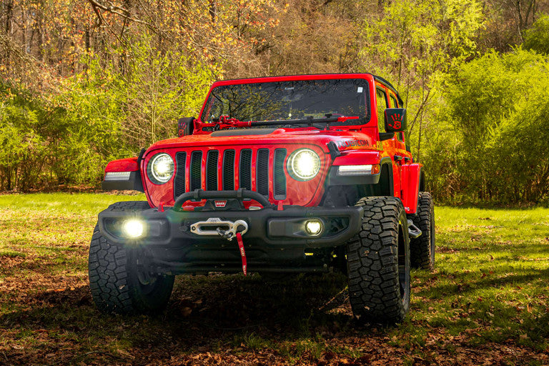 MORIMOTO 4BANGER LED FOG LIGHTS: JEEP WRANGLER JL / GLADIATOR JT (2018-2023)