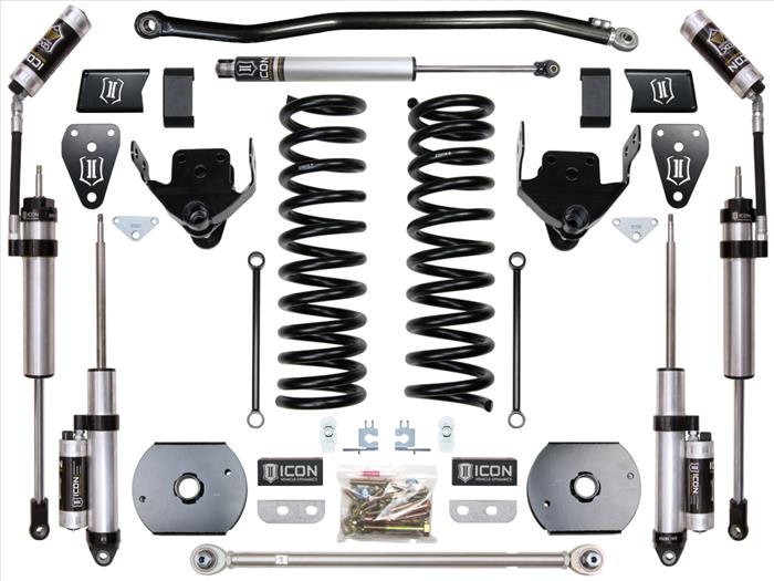 ICON 2014-18 Ram 2500 4WD, 4.5" Lift, Stage 4 Suspension System, w/ OEM Air Ride