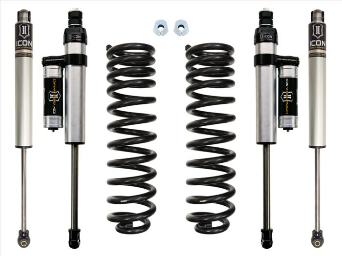 ICON 2005-2016 Ford F-250/F-350 Super Duty 4WD Diesel, 2.5" Lift, Stage 2 Suspension System