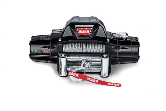 ZEON 10 80' of durable 3/8" galvanized steel wire rope and roller fairlead