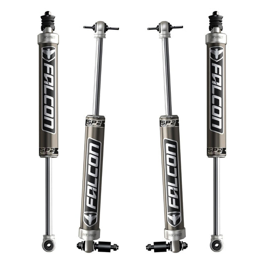 JK 2dr: Falcon SP2 2.1 Monotube Shock Kit (3?3.5? Lift)