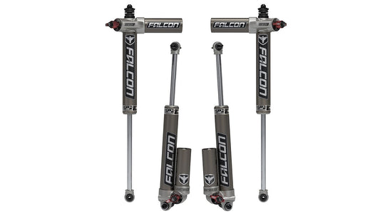JK 2dr: Falcon SP2 3.3 Fast Adjust Piggyback Shock Kit (3?4.5? Lift)