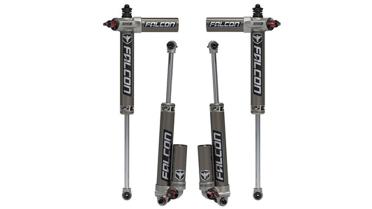 JK 2dr: Falcon SP2 3.3 Fast Adjust Piggyback Shock Kit (5?6? Lift)
