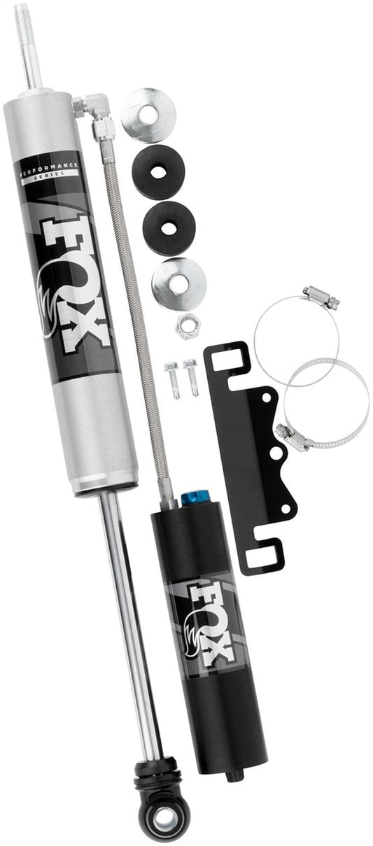 Fox | 2017-2024 Ford Super Duty F250/F350 4WD 2.0 Performance Series Remote Reservoir Front Shock With Adjuster | 0-1.5 Inch Lift