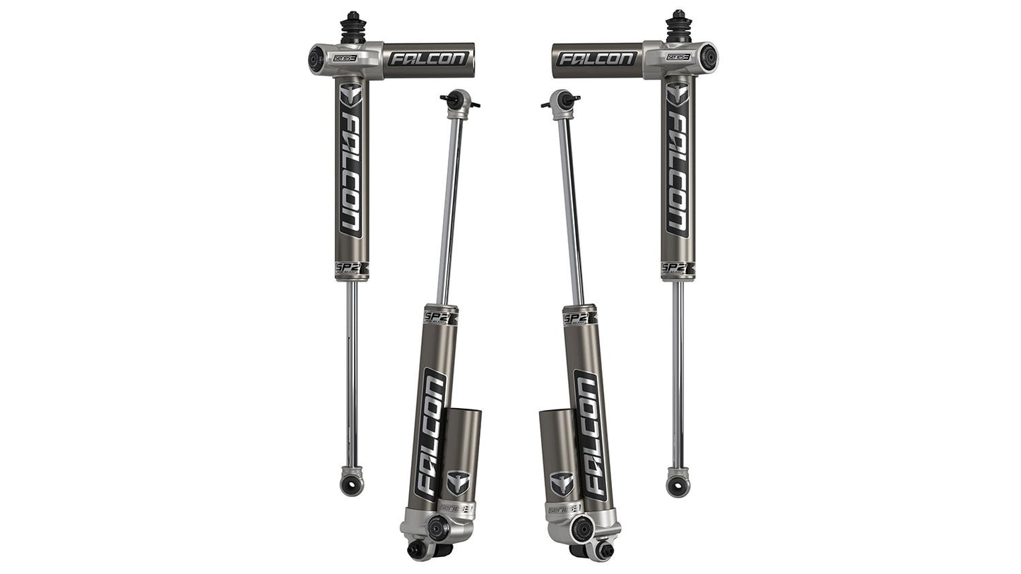 JK 4dr: Falcon SP2 3.1 Piggyback Shock Kit (5?6? Lift)