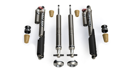 2015-2023 Ford F150: Falcon Sport Tow/Haul Shock Level System (4-6" Lift)
